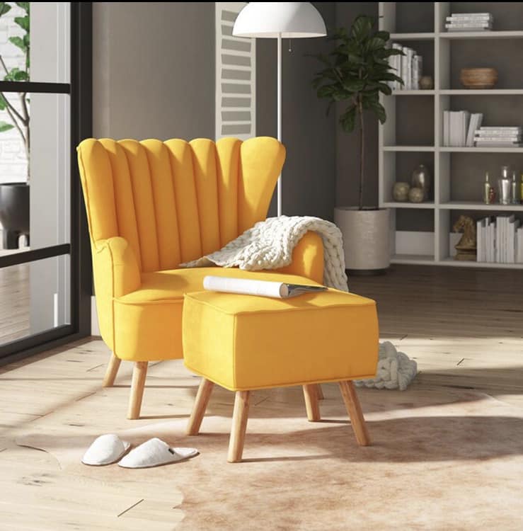 Slatted chair